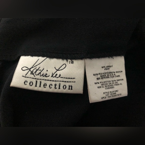 Kathie Lee maxi skirt size M 🦋Slit front buttons decor - Picture 10 of 11